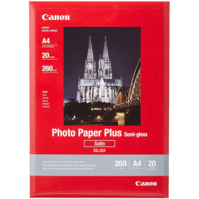 Canon SG 201 A4 Semigloss Photo Paper 260gsm 20 sheets