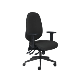 Cappela Rise High Back Posture Chair 652mm x 545mm x 820mm Black 104963 F