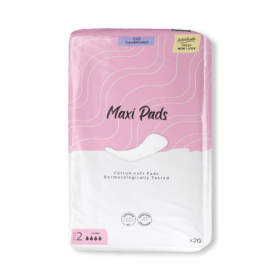 Care Protect Maxi Size 2 Sanitary Pads 20x12 Pads 240 Pack 6411D TSL00150 F