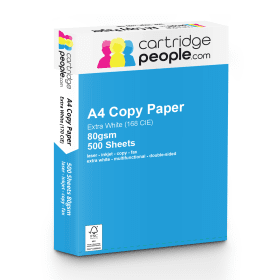 Cartridge People A4 Extra White 168CIE Copy Paper 80gsm 500 Sheets FSC Certified