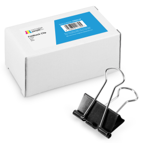 Cartridge People Black Foldback Clip 25mm 12 Pack 47033 CP