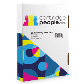 Cartridge People Laminating Pouch A4 250 Micron Gloss 100 Pack 47126 CP