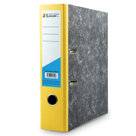 Cartridge People Lever Arch File A4 80mm Yellow 47000 CP