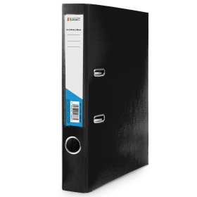 Cartridge People Plastic Lever Arch File A4 50mm Black 46992 CP