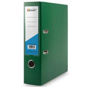Cartridge People Plastic Lever Arch File A4 80mm Green 47004 CP