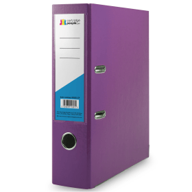 Cartridge People Plastic Lever Arch File A4 80mm Purple 47005 CP