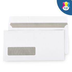 Cartridge People Self Seal DL Window Envelope 80gsm White 500 Pack 47118 CP