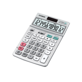 Casio 12 Digit Display Desktop Calculator Grey 121974 F