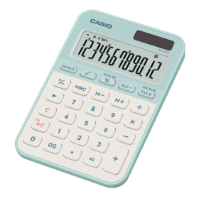 Casio MS 20YC Mini Desk Calculator Light Green VS62128 F