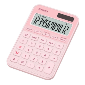 Casio MS 20YC Mini Desk Calculator Pink VS62127 F