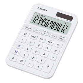 Casio MS 20YC Mini Desk Calculator White VS62126 F