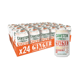 Cawston Press Ginger Beer Fizzy Drink 330ml 24 Pack 828122 F