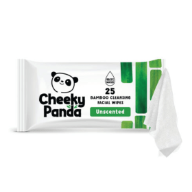 Cheeky Panda 25 Bamboo Facial Cleansing Wipes 6 Pack VHK63075 F