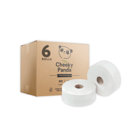 Cheeky Panda Bamboo Maxi Jumbo Toilet Roll 2 Ply 6 Pack 770794 F