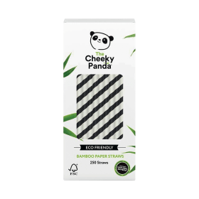 Cheeky Panda Bamboo Paper Straw 250 Pack 615750 F