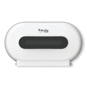 Cheeky Panda Pro Twin Micro Core Maxi Jumbo Dispenser White VHK63189 F