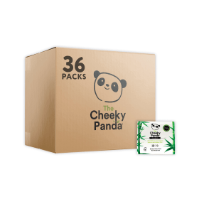 Cheeky Panda Toilet Tissue 2 Ply 150 Sheets 36 Pack TOILTBULKX36 770789 F