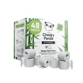 Cheeky Panda Toilet Tissue 3 Ply 200 Sheets 48 Pack 770752 F