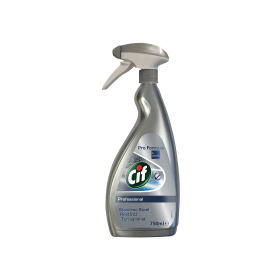 Cif Professional Stainless Steel and Glass Cleaner 750ml 364764 F