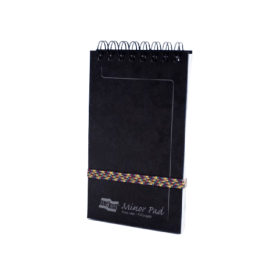 Clairefontaine Europa Minor Notebook Ruled 120 Pages 127mm x 76mm Black 10 Pack 129255 F
