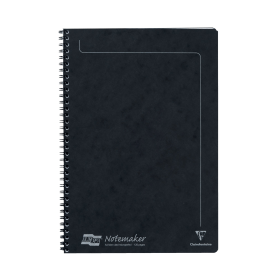 Clairefontaine Europa Notemakers Notebook 120 Pages A4 Black 10 Pack 131954 F