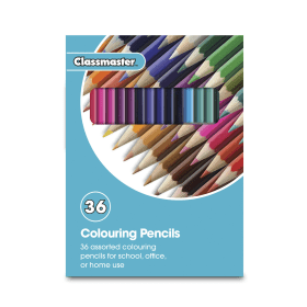 Classmaster Colouring Pencils Assorted 36 Pack 479022 F