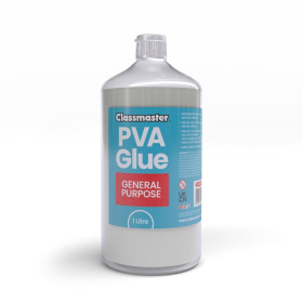 Classmaster Red Label PVA Glue General Purpose 1 Litre 830890 F