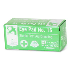 Click Medical Eyepad No.16 Boxed 10 Pack 615254 F
