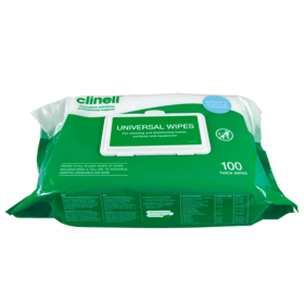 Clinell Universal Wipes 100 Pack CM1907 615741 F