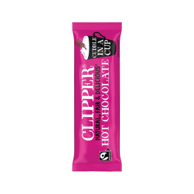 Clipper Fairtrade Hot Chocolate Sachets 100 Pack 792223 F