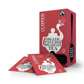 Clipper Fairtrade Organic English Breakfast Tea Bags 25 Pack 794225 F