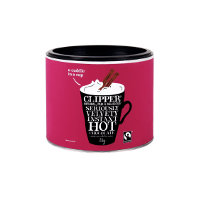 Clipper Organic Fairtrade Hot Chocolate 1kg 106524 F