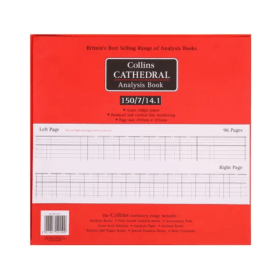 Collins Cathedral 150 7 14.1 Analysis Book 7 Debit 14 Credit Cash Columns 96 Pages 105409 F