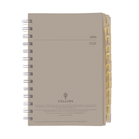Collins Elite Compact Day Per Page Refill Cream 2026 1140R 99.26 915409 F