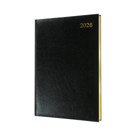 Collins Quarto Diary Week To View Appointment Black 2026 914460 F