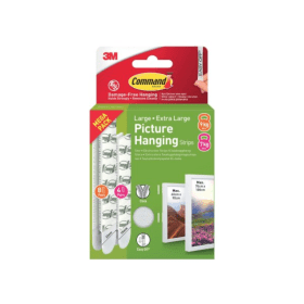 Command White Large Extra Large Picture Hanging Strips 24 Pack 925500 F