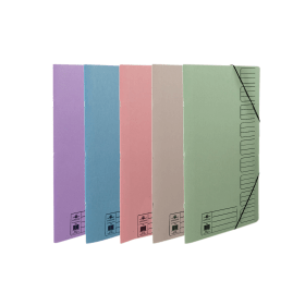Concord 9 Part File Foolscap Elasticated Assorted 10 Pack 134317 F