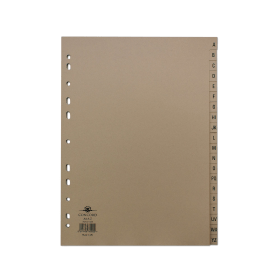 Concord Buff Index Dividers 20 A Z 78202 AZ2 137070 F