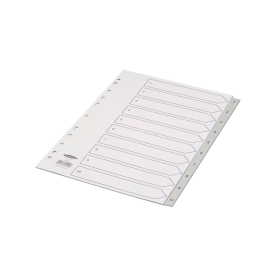 Concord Grey Index Dividers 1 10 102537 F