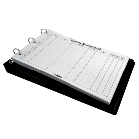 Concord Visitor Record Book Black 120337 F
