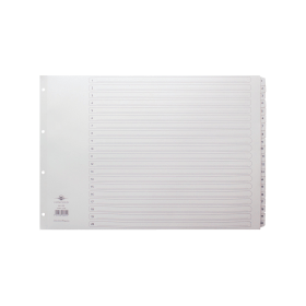 Concord White Index Dividers A3 1 20 116030 F