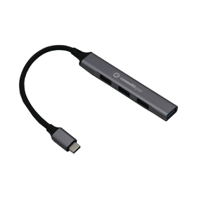 Connekt Gear 4 Port USB C Hub to 1 x USB 3.0 A and 3 x USB 2.0 A Metal Case 893577 F