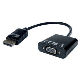 Connekt Gear DisplayPort to VGA Active Adaptor 2.4m 574255 F