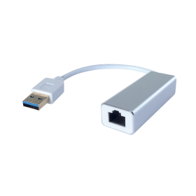 Connekt Gear USB 3 to RJ45 Cat6 Gigabit Ethernet Adaptor Grey 12cm 573343 F