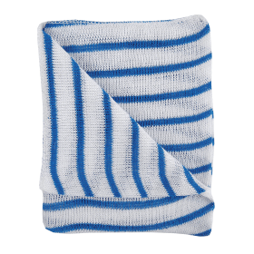 Contico Hygiene Dish Cloths 406mm x 304mm Blue White 10 Pack 392352 F