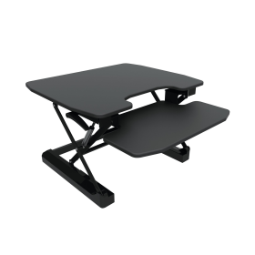 Contour Ergonomics Sit Stand Workstation Black 541113 F