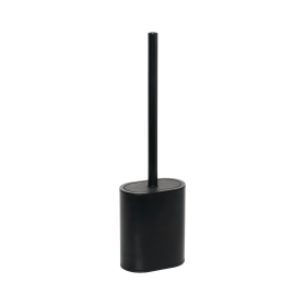 Corby Of Windsor Sana Silicone Toilet Brush and Holder Black 10766 918199 F