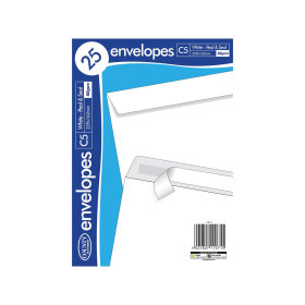 County Stationery Peel and Seal Envelopes 80gsm C5 White 250 Pack 523200 F