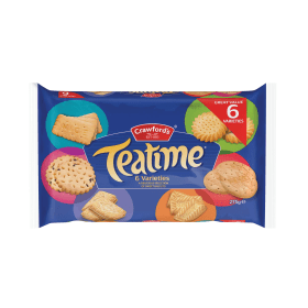 Crawfords Teatime Assorted Biscuits 275g 126715 F
