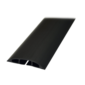 D Line Light Duty Floor Cable Cover 60mm x 1.8m Black 445186 F